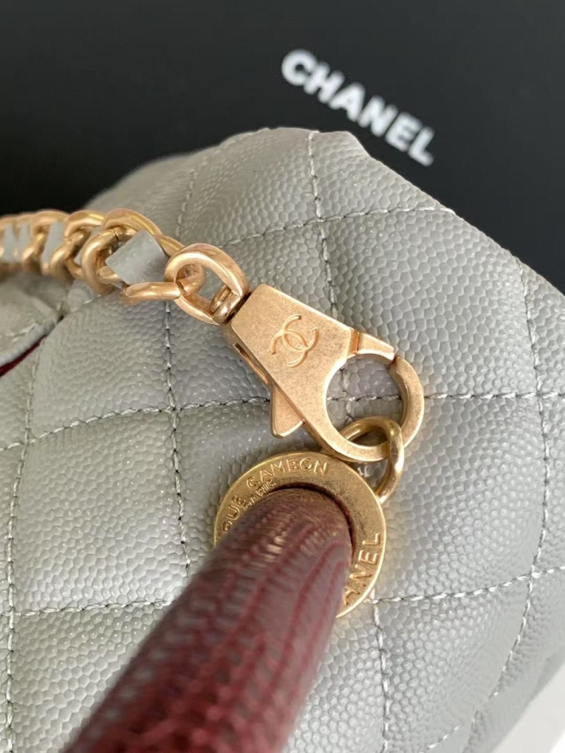 Ch**el top handle bags